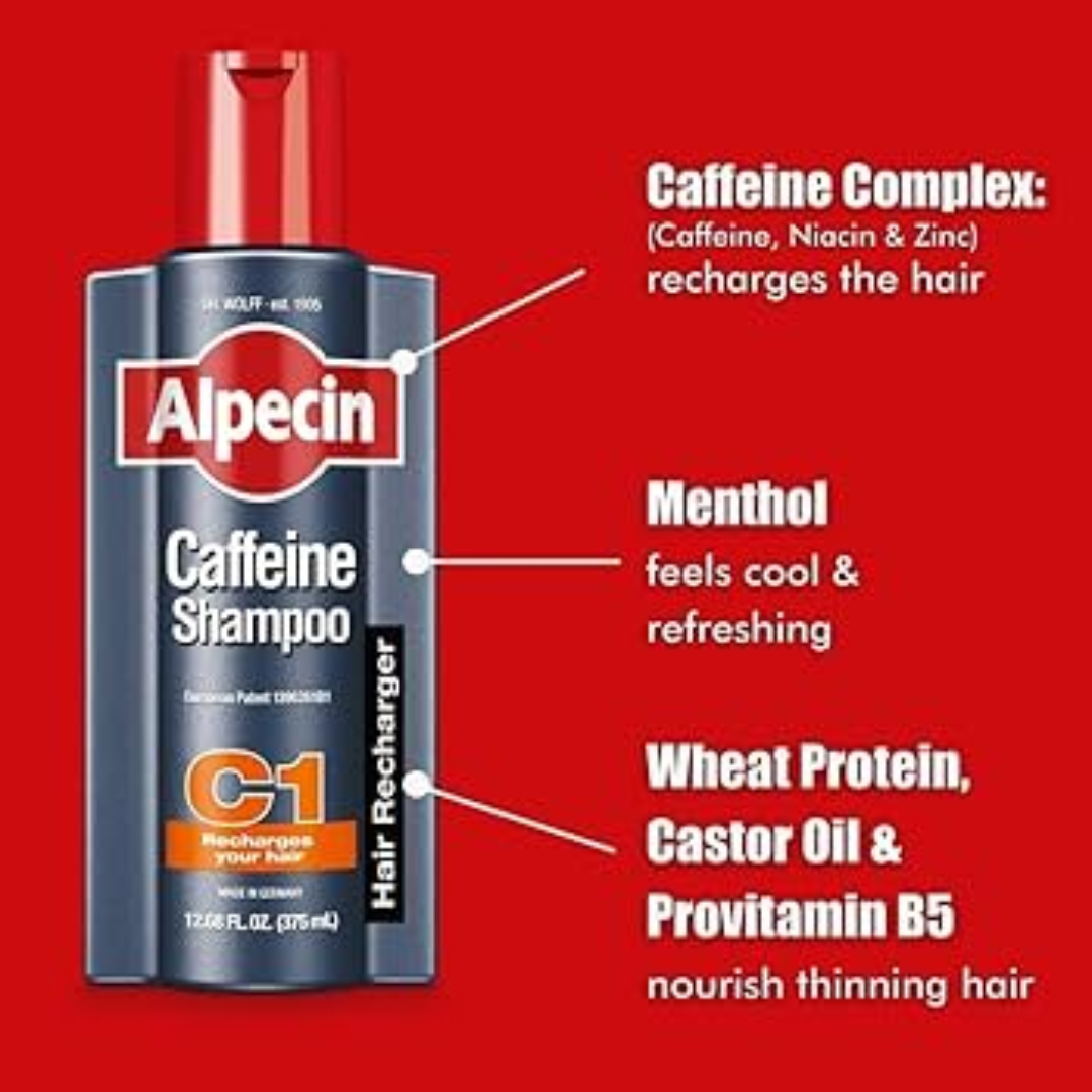 Alpecin C1 Caffeine Shampoo – Strengthen Hair at the Roots
