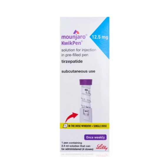 Mounjaro (Tirzepatide) 12.5 mg Injection – Weekly Weight Loss Pen | Pharmazon Express