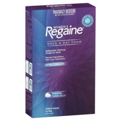 Regaine for Women Extra Strength 5% Minoxidil Foam – Hair Regrowth Treatment