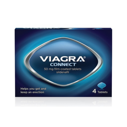 Viagra Connect 50mg 4 Tablets – Erectile Dysfunction Relief from Pharmazon Express