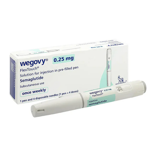 Wegovy (Semaglutide) 0.25 mg Injection – Weight Loss Pen | Pharmazon Express