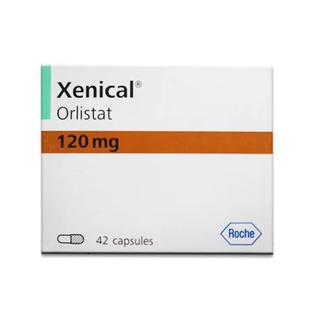 Xenical Orlistat 120 mg – 42 Capsules for Weight Loss Support | Pharmazon Express