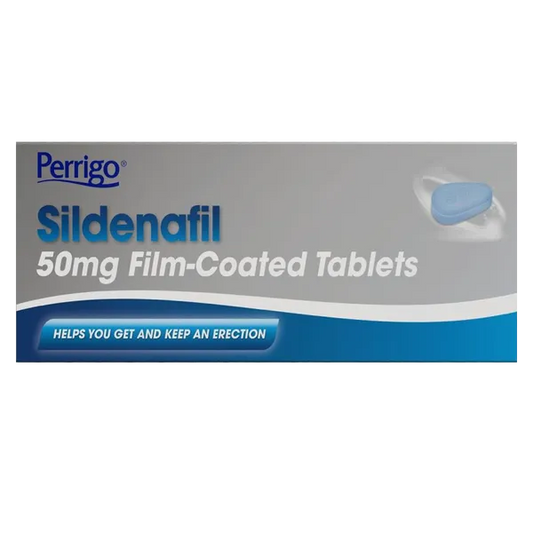 Perrigo Sildenafil Tablets Pack of 8 (P)